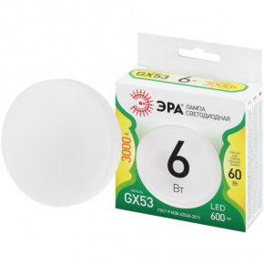 ЭРА Лампа GREEN LINE LED GX- 6W-830-GX53