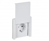 FORTE&PIANO Роз. с з/к/ш с кр. б/к 16А IP44 FP219 бел. IEK