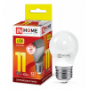 IN HOME Лампа LED-ШАР-VC 11Вт 230В Е27 3000К 820Лм 