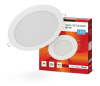 IN HOME Панель LED встр. круг. RLP-VC 18Вт 230В 4000К 1440Лм 185мм белая IP40