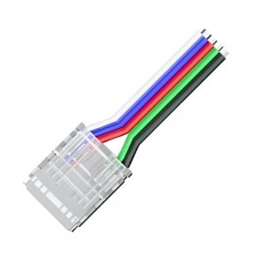 09-162 Коннектор прокалывающий 5 pin для подключения RGBW LED ленты 12мм тип COB IP20 16,5х13,7х4,3