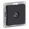 SE Atlas Desing (карбон) механизм розетки ТВ оконечной  1DB карбон  ATN001091 (5)
