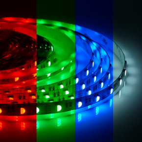 00-109 LED лента 12В (14,4Вт/м) RGB+W IP20 500Лм/м (5м)