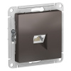 SchE Atlas Desing (МОККО) механизм розетка комп. 1СП (RJ45 кат.5E)  // ATN000683
