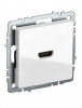IEK BRITE бел. Розетка HDMI РHDMI-0-БрБ белый (10/100)