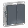 SchE Atlas Design (грифель) механизм 2СП ПЕРЕКЛЮЧАТЕЛЬ, сх.6, 10АХ // ATN000765