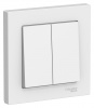 Выключатель 2-кл. ATLAS DESIGN (сх.5) 10АХ в сборе бел. SchE ATN000152