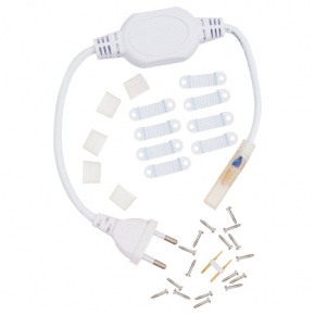 03-42 Монтажный комплект для одноцветной LED ленты 220В, smd 2835, 120 д/м, IP44