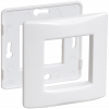IEK PRIMER Рамка и суппорт для коробок на 2 модуля 45×45 // CKK-40D-RSK2-K01