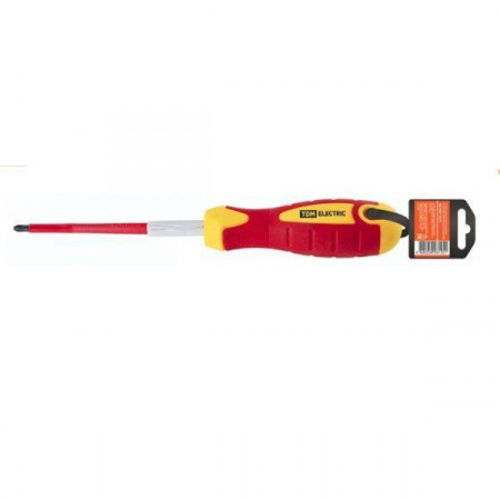 Отвертка крестовая диэлектрическая тип РН3*150 "ЭКСПЕРТ-ЭЛЕКТРИК TDM