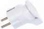 IN HOME Вилка угловая с з/к 16А белая 4110 