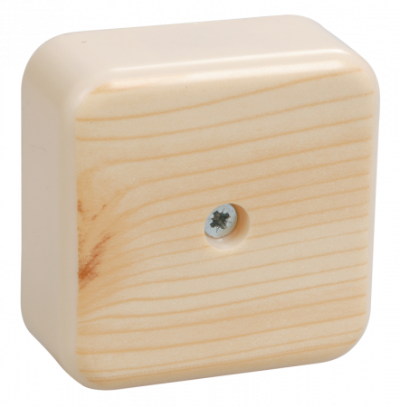IEK (сосна) КМ41206-04 Коробка распаячная для о/п 50*50*20 (с контактной группой)