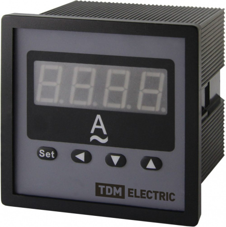 TDM Цифровой амперметр ЦП-А72 0-9999А-0,5-Р 