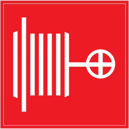 Знак 150х150мм "Пожарный кран"