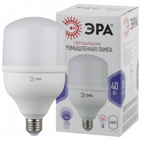 ЭРА Лампа LED POWER 40W-6500-E27 ЭРА