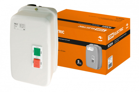 TDM Контактор КМН34062 40А в оболочке  Ue=380В/АС3 IP54 (КМЭ 40А)
