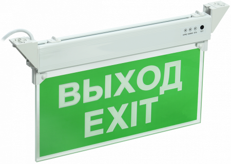 IEK - ССА 2101 Светильник аварийный, 3ч, 3Вт, ВЫХОД-EXIT, IP20 
