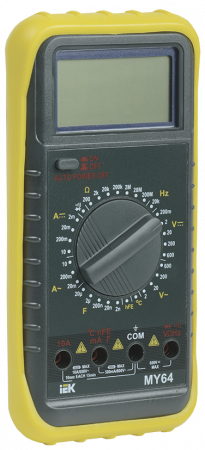 IEK - MY64 мультиметр цифровой Professional // TMD-5S-064