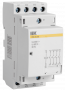 IEK Контактор модульный 3п 40А - КМ40-40М AC/DC 4НО (400В)