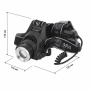 ЭРА GA-805 Фонарь налобный LED аккум. (яркий мощный 3реж.) черный
