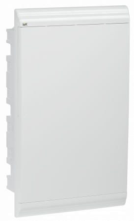 IEK prime (белый) Бокс ЩРВ-П-36 встр. IP41  БЕЛАЯ дверь 
