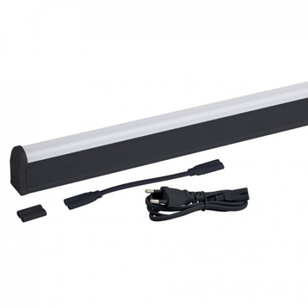 ЭРА Свет. линейный T5 12Вт LLED-01-12W-4000-B L874мм с выкл. (черный)
