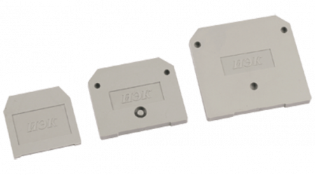 IEK Заглушка для ЗНИ-35мм2 (JXB125A) серый // YZN10D-ZGL-035-K03