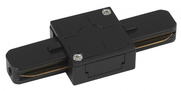 ЭРА Коннектор соединитель черный (TR7-C 2W I BK / TR-1PA-IC-BK) к шинопроводу  (черный)