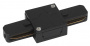ЭРА Коннектор соединитель черный (TR7-C 2W I BK / TR-1PA-IC-BK) к шинопроводу  (черный)