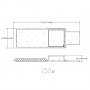 ЭРА 150Вт Свет-к LED SPP-502-0-50K-150 IP65 5000К 13500Лм (КСС "Ш-с") IC-SMD 48/60мм