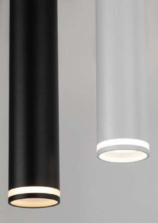 ЭРА подвесной светильник PL16 BK GU10 (D55*H280) IP20 черный