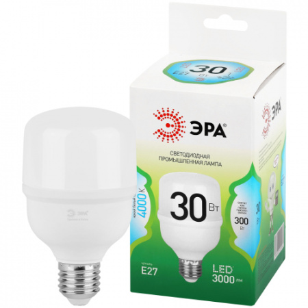 ЭРА Лампа LED GREEN LINE Колокол T70-30W-840-E27/E40