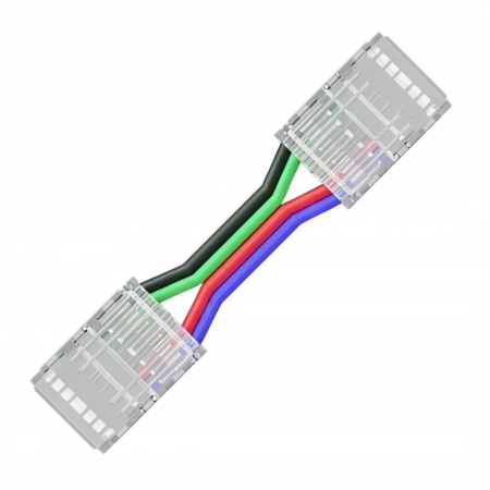 09-164 Коннектор прокалывающий 4 pin для гибкого соединения RGB LED ленты 10мм тип COB IP20