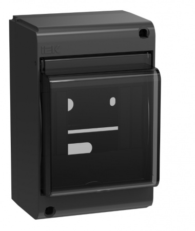 IEK UNION Mini Корпус пластиковый КМПн-4 IP30 черный 