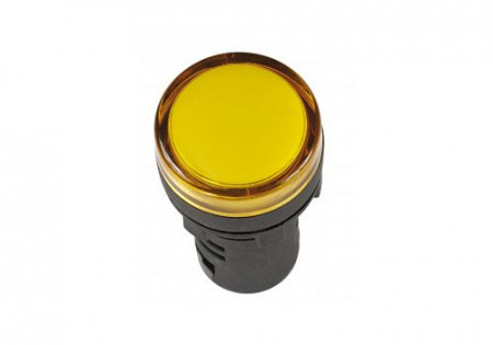 Лампа AD22DS(LED)матрица d22мм желтый 230В (IEK/TDM)