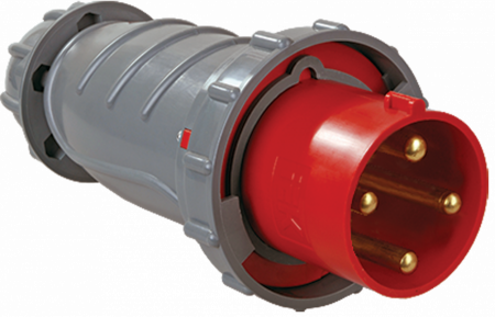 IEK MAGNUM-034 Вилка переносная 63а ССИ-034 3P+PE IP44 