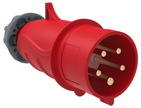 IEK MAGNUM-015 Вилка переносная 16а ССИ-015 3P+PE+N IP44