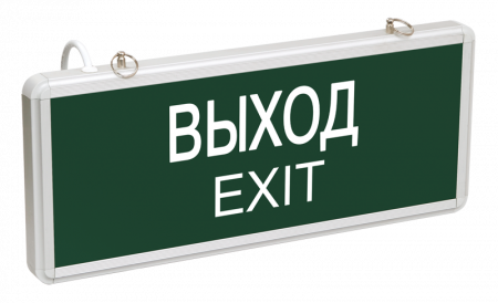 IEK - ССА1001 Светильник аварийный на светодиодах, 1,5ч., 3Вт, одностор., ВЫХОД-EXIT