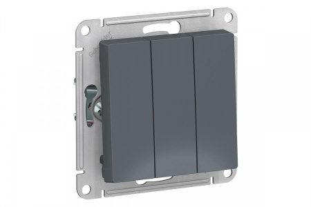 SchE AtlasDesign (грифель) механизм выключателя 3СП 10А IP20 (сх. 5) 10AX // ATN000731