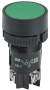 TDM Кнопка SB7-CA35 с возвратом, 1НО+1НЗ, d22 мм, зеленая, IP54