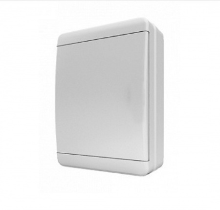 TEKFOR Корпус пластиковый ЩРН-П-24 IP41 белая дверь IEK