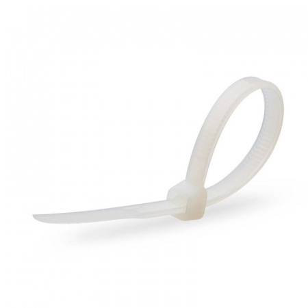 Fortisflex КСС «NORD» 4х200 (бел) (100шт) Стяжки нейлоновые