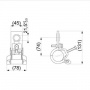 Энервик - SO130R Зажим поддерживающий 2-4x(16-120) мм² (уп25шт)