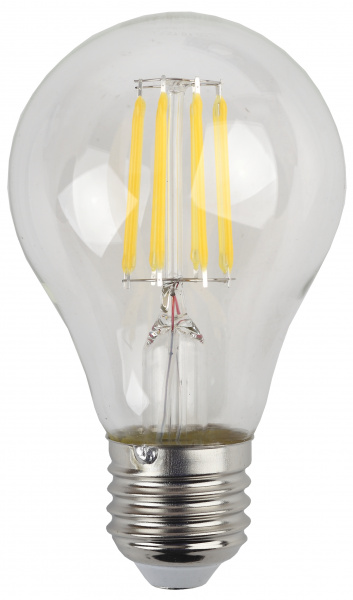 ЭРА Лампа  F-LED A60-09W-840-E27 (груша прозрачная) 4000К