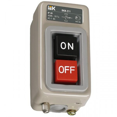 IEK Выключатель ВКИ-211 3Р 6А 230/400В IP40