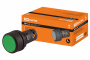 TDM Кнопка SB7-CA35 с возвратом, 1НО+1НЗ, d22 мм, зеленая, IP54