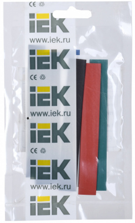 IEK Набор ТТУ нг-LS 8/4 4хЧ/2хБ/К/С/Ж/З 10х10см/упак