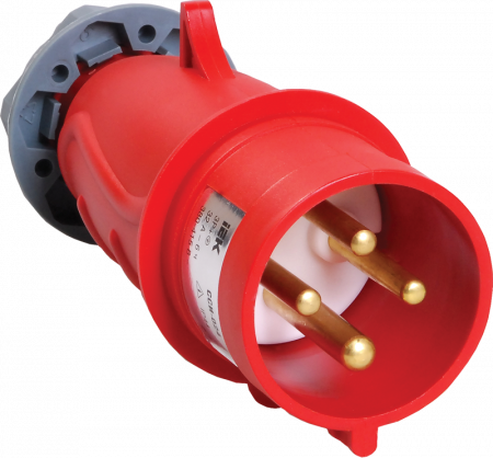 IEK MAGNUM-024 Вилка переносная 32а ССИ-024 3P+PE IP44 