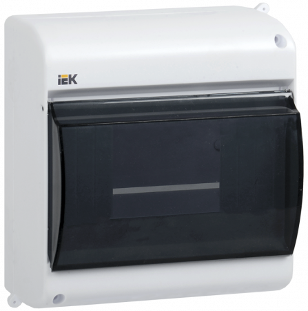 IEK KREPTA 3 Корпус КМПн 2/4 IP30 с крышкой пластиковый белый 