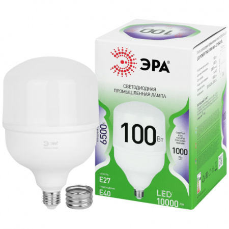 ЭРА Лампа LED GREEN LINE Колокол T140-100W-865-E27/E40